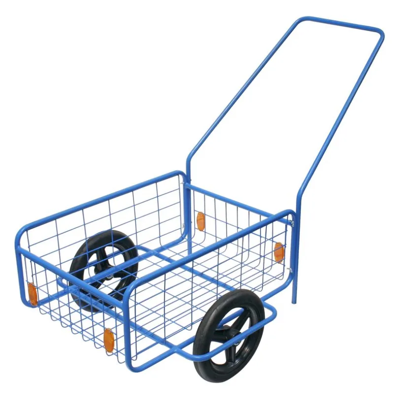 Vozík RDV 6, prepravný, plné kolesá, oceľový, nosnosť 80 kg