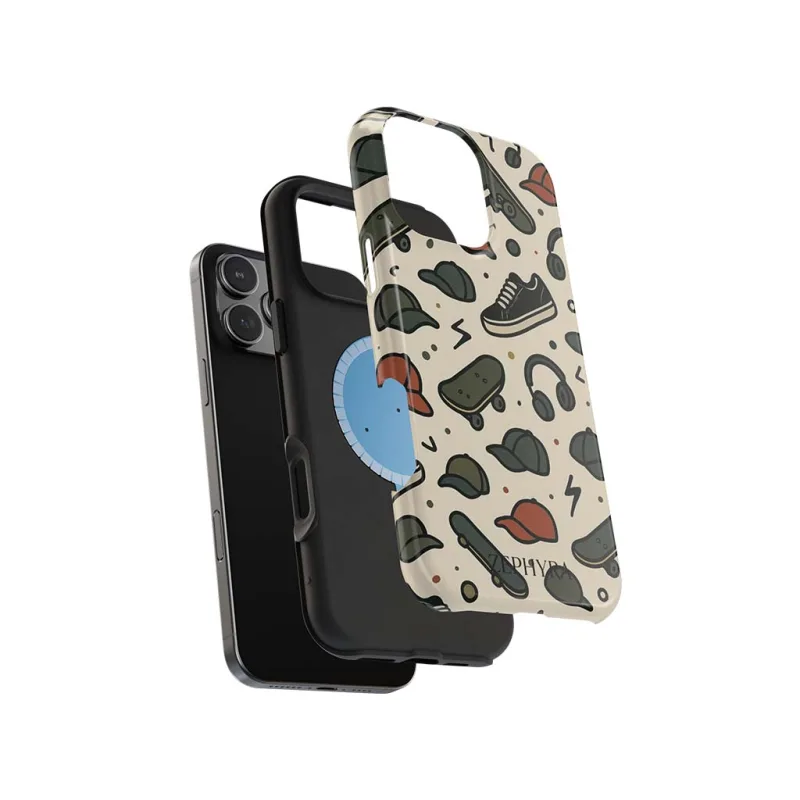 ZEPHYRA Skater Icons - iPhone 15 Pro Kryt