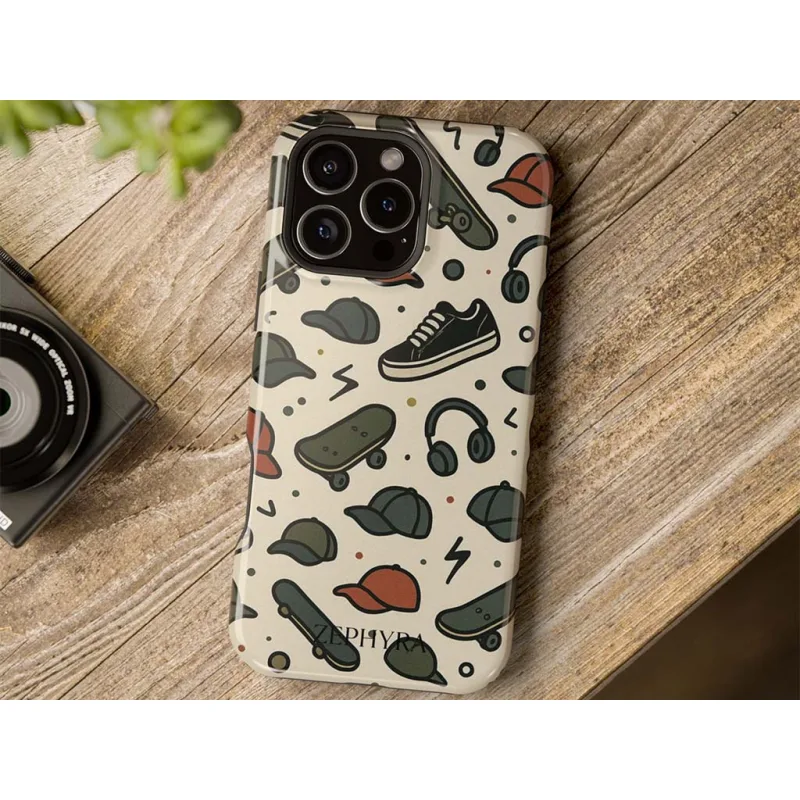 ZEPHYRA Skater Icons - iPhone 15 Pro Kryt