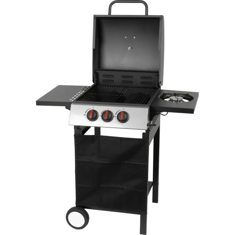 Gril Strend Pro Valencia, BBQ, plynový 2+1 horáky