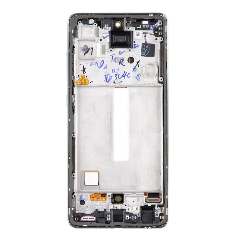 Samsung A528 Galaxy A52s 5G - LCD displej + Dotykové sklo a Rám Originál Farba: Čierna