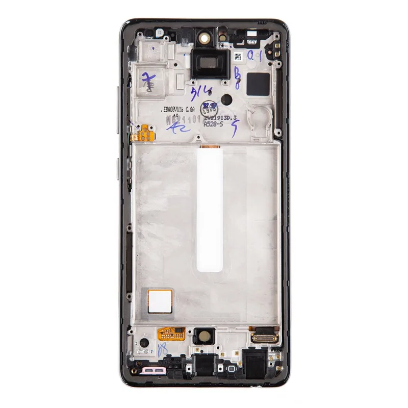 Samsung A528 Galaxy A52s 5G - LCD displej + Dotykové sklo a Rám Originál Farba: Čierna