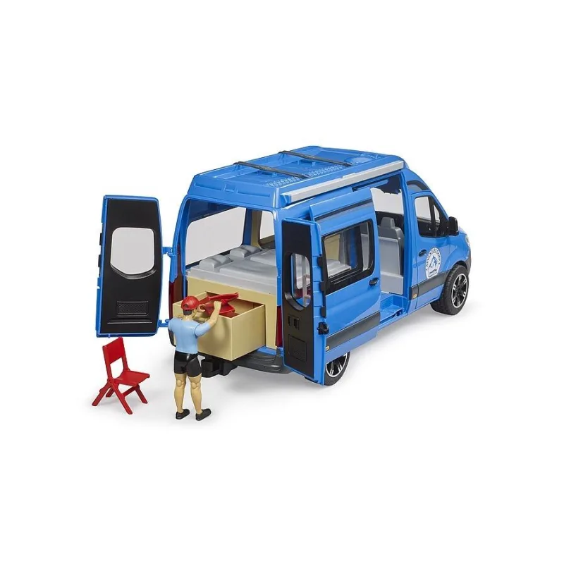 Bruder 2684 MB Sprinter Camper s vodičom a príslušenstvom