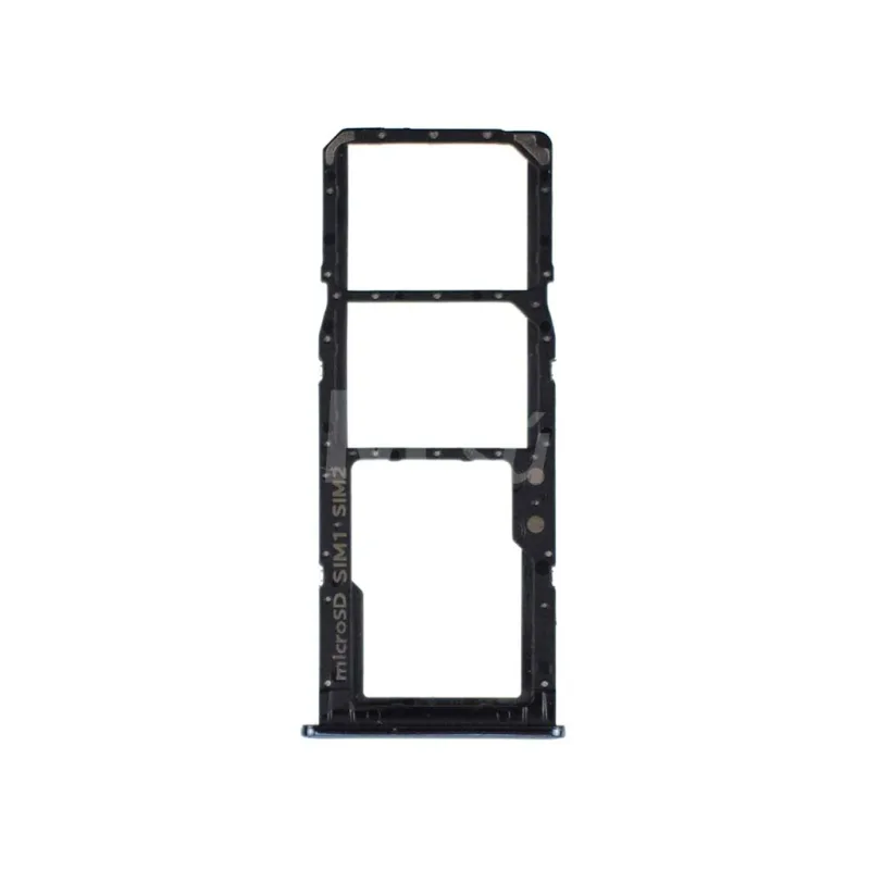 Držiak SIM karty a SD karty Samsung A515F, A715F Galaxy A51, A71 Farba: Strieborná