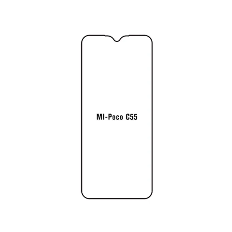 Ochranná fólia Sunshine Hydrogel pre Xiaomi Poco C55 Variant:: predná čirá