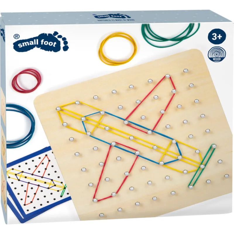 Drevená doska Geoboard