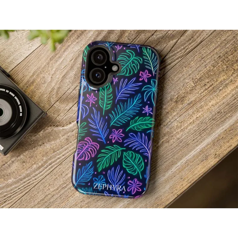 ZEPHYRA Neon Jungle - iPhone 17 Kryt