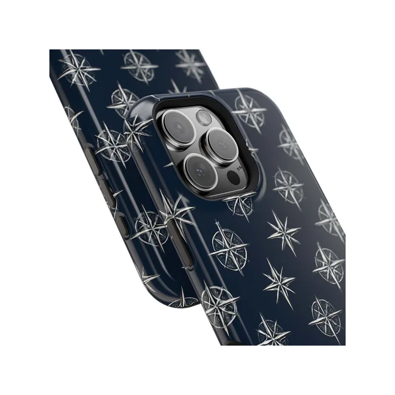 ZEPHYRA Navy Compass - iPhone 13 Pro Max Kryt