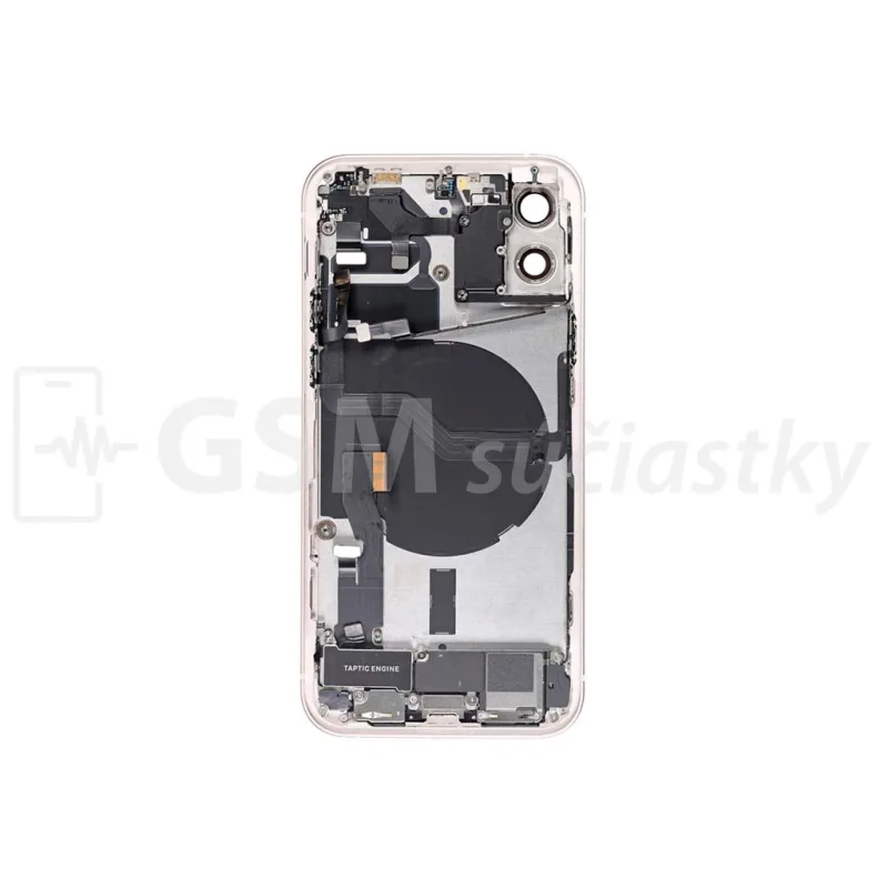 iPhone 12 mini - Zadný Housing s Malými Dielmi - Biely