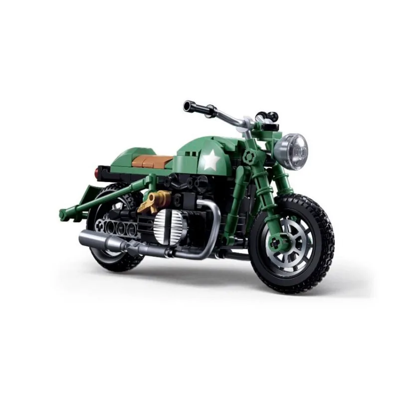 Sluban Model Bricks M38-B1133 Motocykel R75