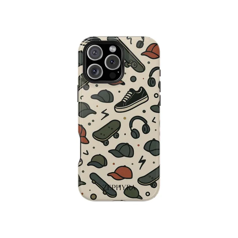ZEPHYRA Skater Icons - iPhone 16 Pro Max Kryt