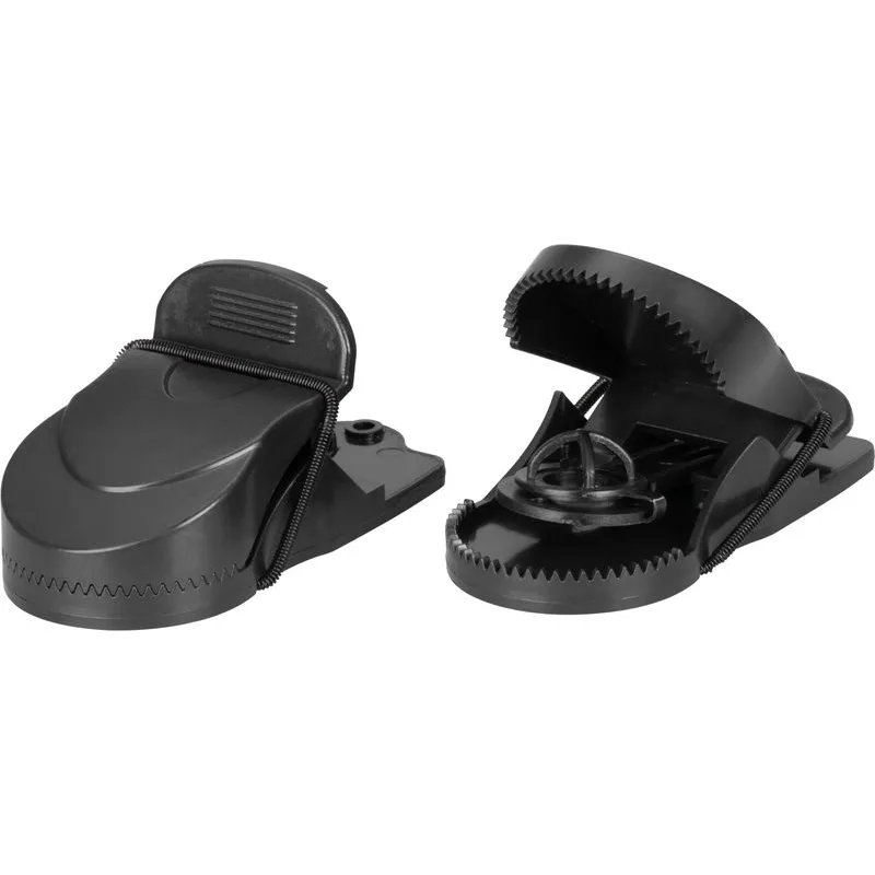 Pasca na myši P04333 Blackiller Duo – plastová, 9x4,6x5 cm, 2 ks