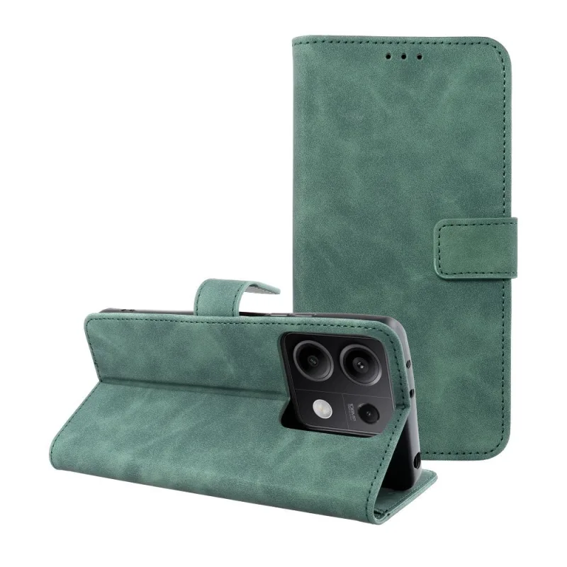 Magnet Book Knižkové diárové puzdro Xiaomi Redmi Note 13 5G, Zelené