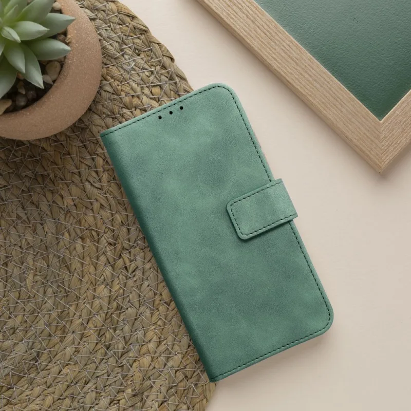 Magnet Book Knižkové diárové puzdro Xiaomi Redmi Note 13 5G, Zelené