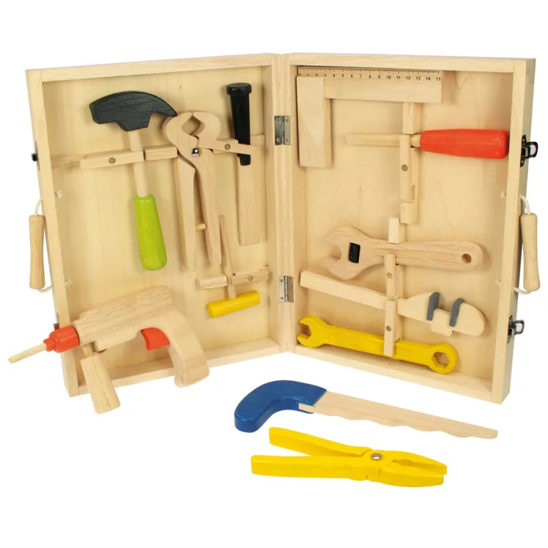 Bigjigs Toys Drevený kufrík s náradím