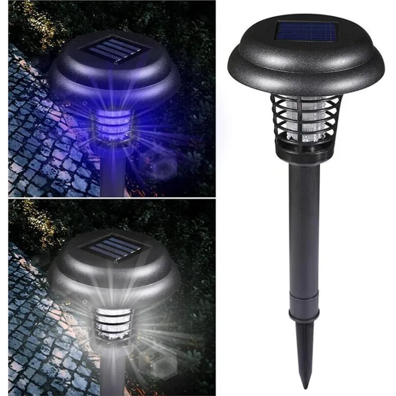 Lampa proti hmyzu Strend Pro MOKI 57, solárna, UV LED, 13x42 cm, AA