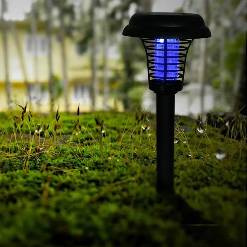 Lampa proti hmyzu Strend Pro MOKI 57, solárna, UV LED, 13x42 cm, AA