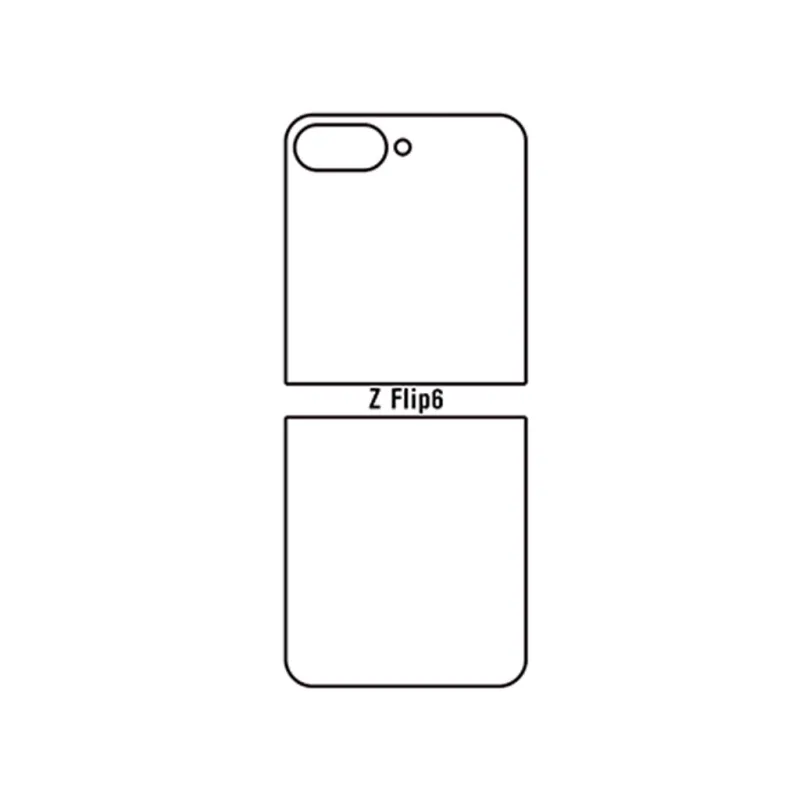 Hydrogel ochranná fólia pre Samsung Galaxy Z Flip 6 (SM-F741) Variant:: vnútorná číra