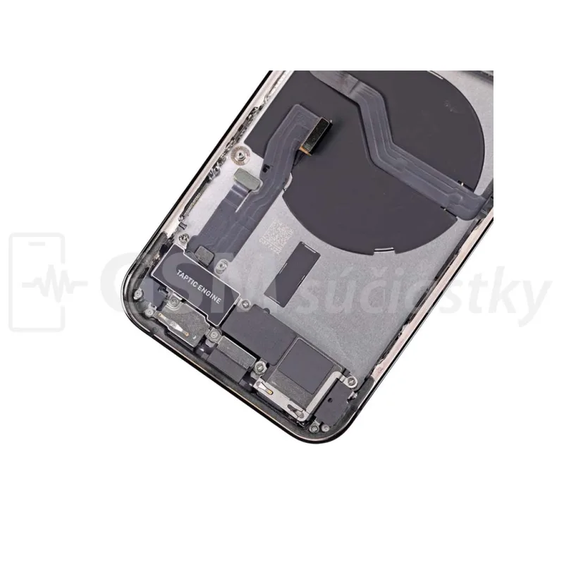 iPhone 12 Pro - Zadný Housing s Malými Dielmi - Modrý