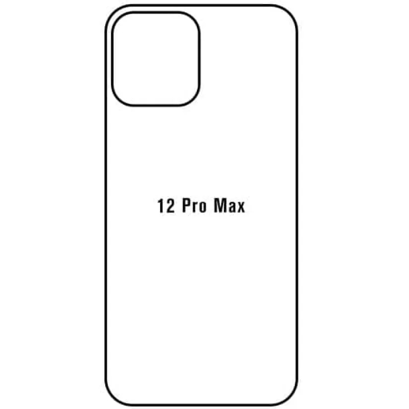 Hydrogel ochranná fólia pre iPhone 12 Pro MAX Variant:: predná čirá