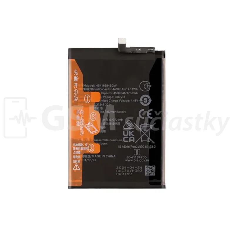 Batéria Huawei Honor 200 Lite, 90 Lite, X8a, X8b - HB416594EGW Farba: Originál