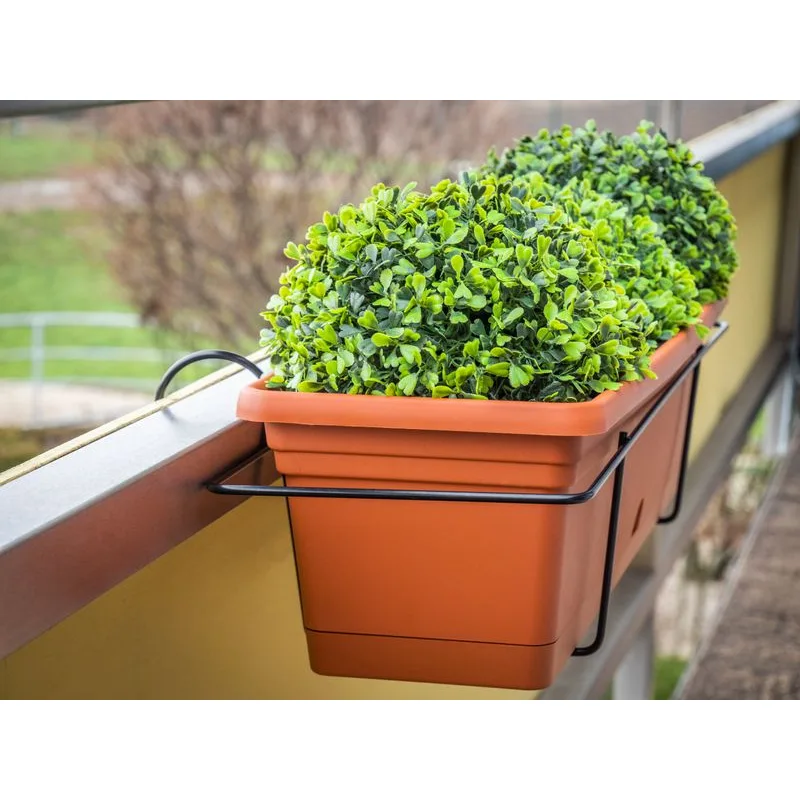 Kovový držiak BUMETA Extra strong na kvetináč, 63x20 cm