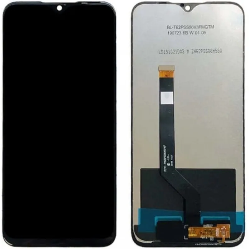LCD displej + Dotykové sklo Lenovo K10 Plus Farba: Čierna