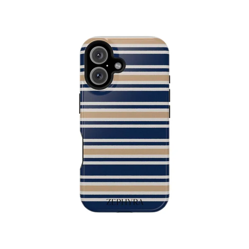 ZEPHYRA Coastal Stripes - iPhone 16 Kryt