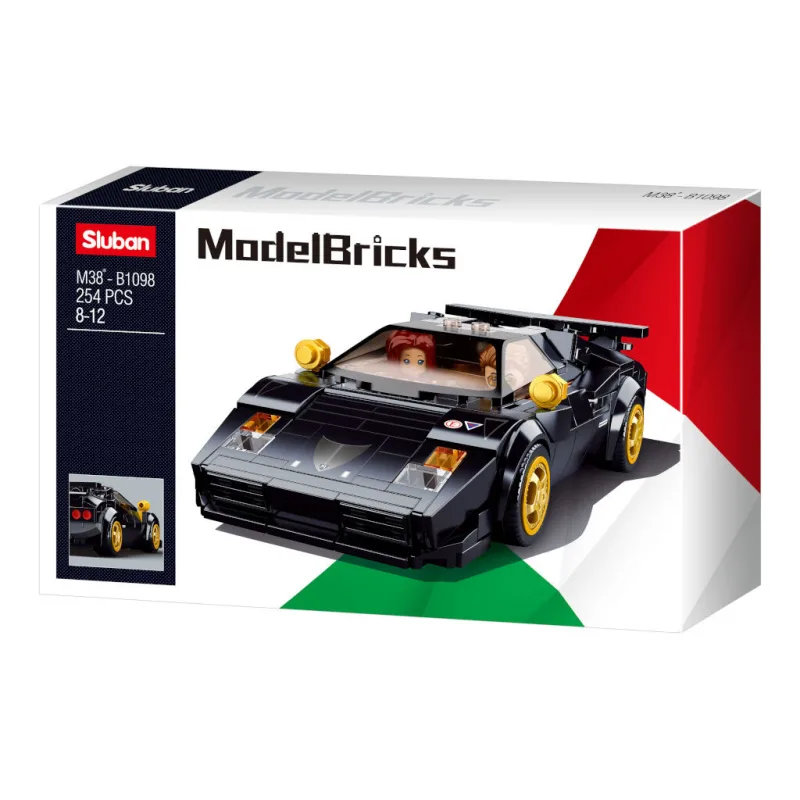 Sluban Model Bricks M38-B1098 Taliansky športový automobil