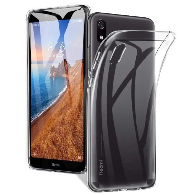 Transparentné Puzdro priesvitné silikónové Xiaomi Redmi 7A Farba: Priesvitné 6813