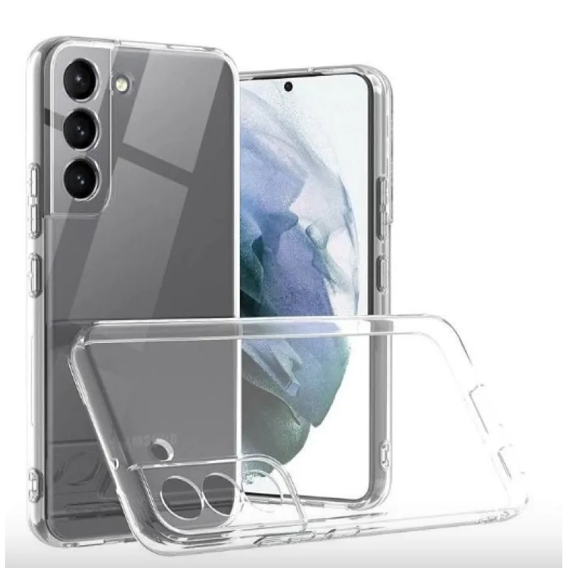 Transparentné Puzdro priesvitné silikónové Samsung Galaxy S22 Plus, S906 Farba: Priesvitné 2072