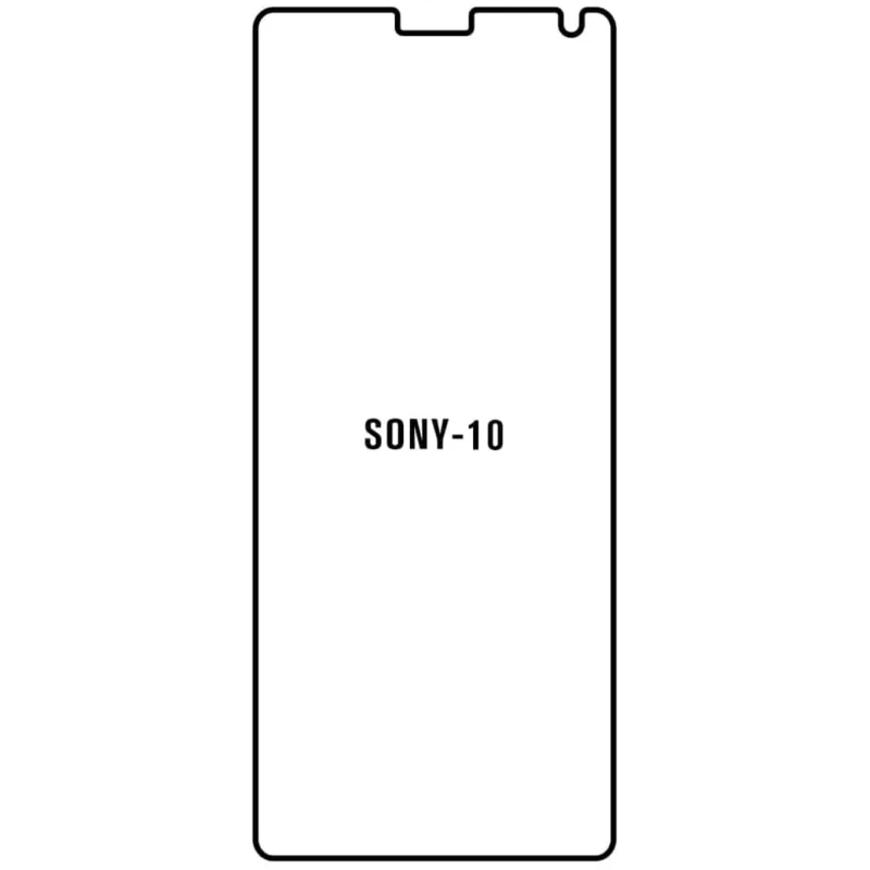 Ochranná fólia Sunshine Hydrogel pre Sony Xperia 10 Variant:: zadná čirá