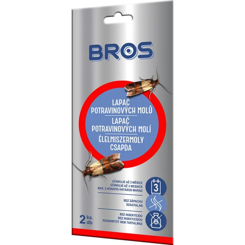 Lepiaca pasca proti moliam Bros, 2ks/bal