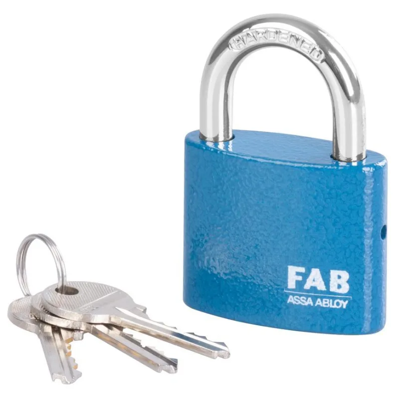 Zámok FAB 30H 45 mm, visiaci, 3 kľúče, Hardened