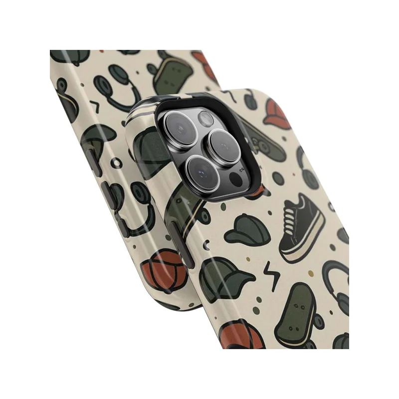 ZEPHYRA Skater Icons - iPhone 16 Pro Kryt
