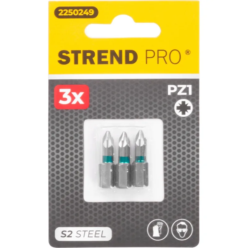 Bit Strend Pro Pozidriv PZ 1, balenie 3 ks