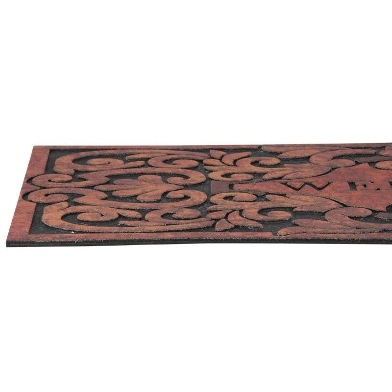 Rohožka pred dvere RBM 116 – 120x58 cm, hnedá