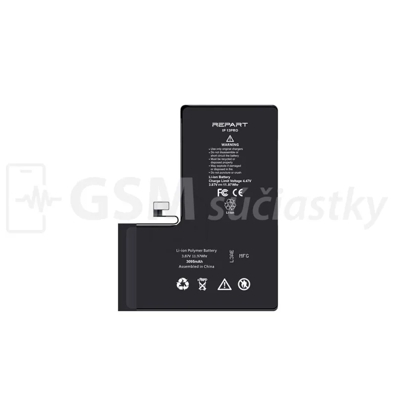 Apple iPhone 13 Pro – Batéria 3 095 mAh (Zobrazuje zdravie)