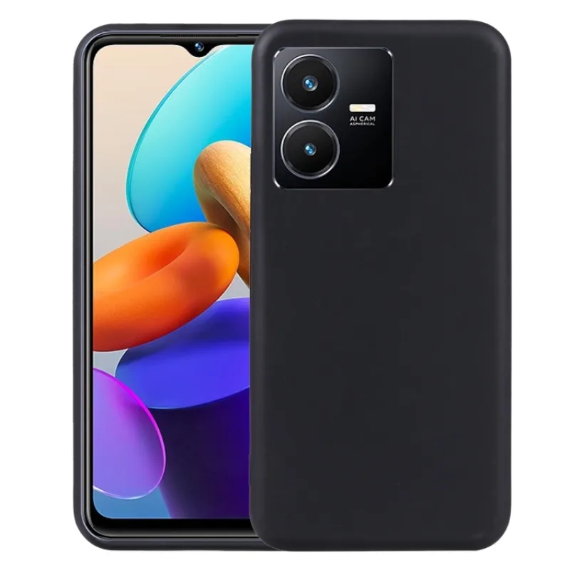 Soft Flex Puzdro silikonové Vivo Y22s, Y35 Farba: Čierna 10028