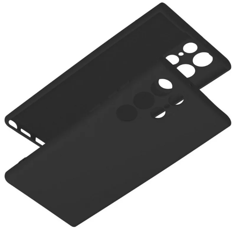 Soft Flex Puzdro na mobil Samsung Galaxy S22 Ultra Čierne