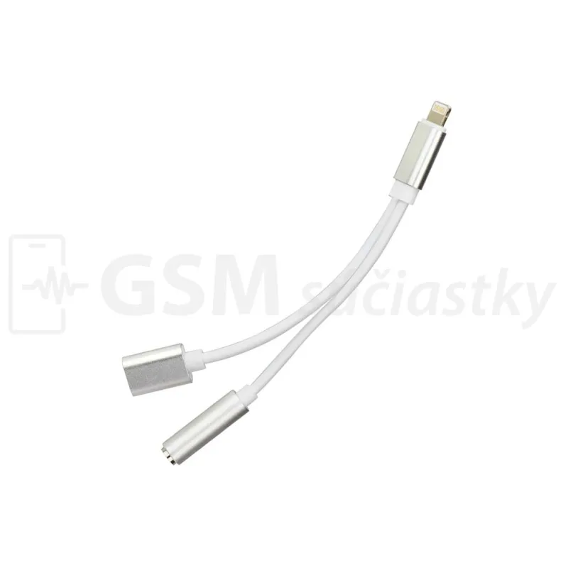 iPhone Adaptér Apple Lighting na Lightning + 3,5mm Jack