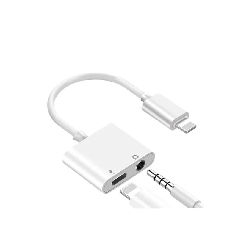 iPhone Adaptér Apple Lighting na Lightning + 3,5mm Jack