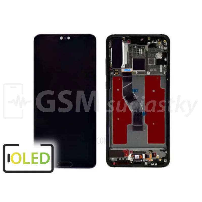 LCD Displej + Dotykové sklo Huawei P20 Pro Farba: OLED + RAM