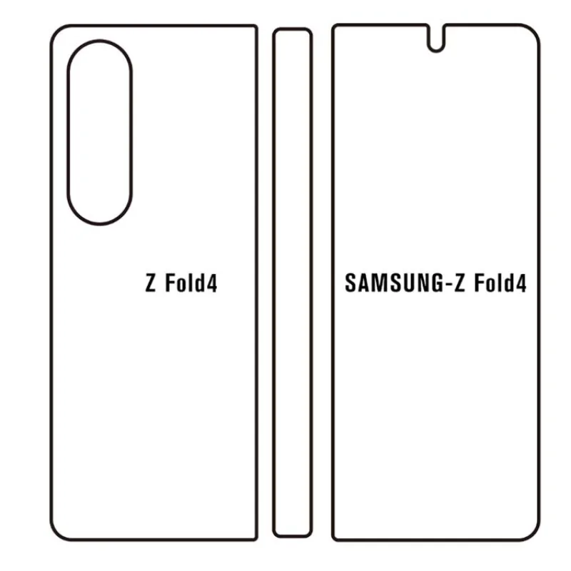 Hydrogel ochranná fólia pre Samsung Galaxy Z Fold 4 (SM-F936) Variant:: Anti-Spy