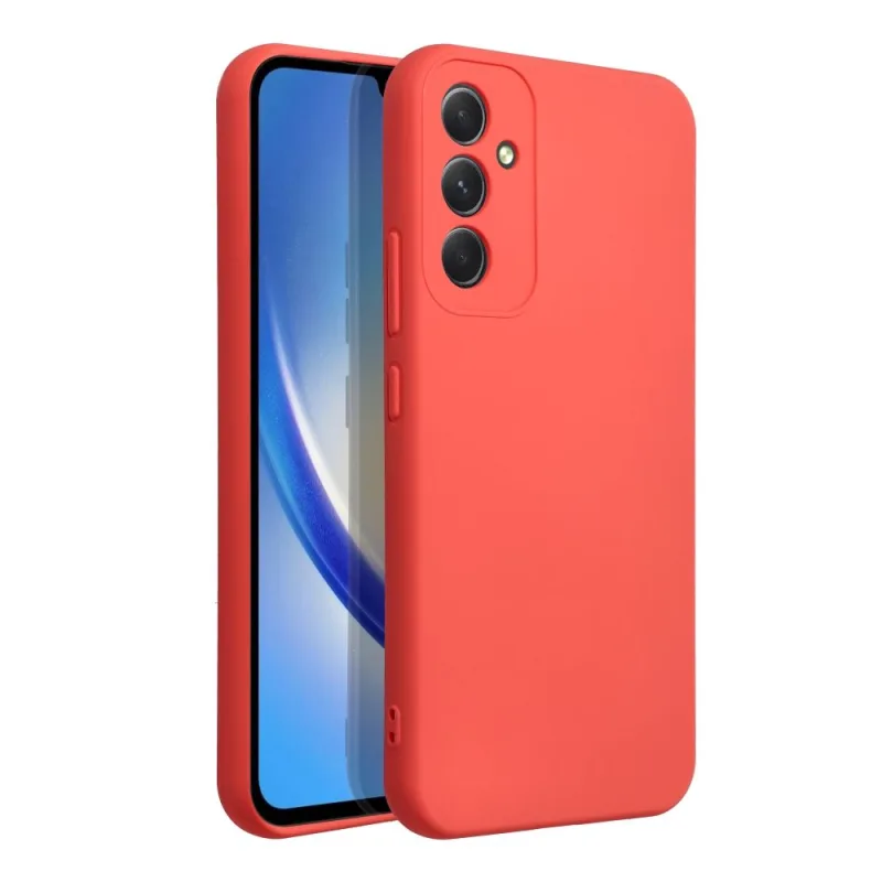 Soft Flex Silikónový kryt na Samsung Galaxy A34 5G, červený
