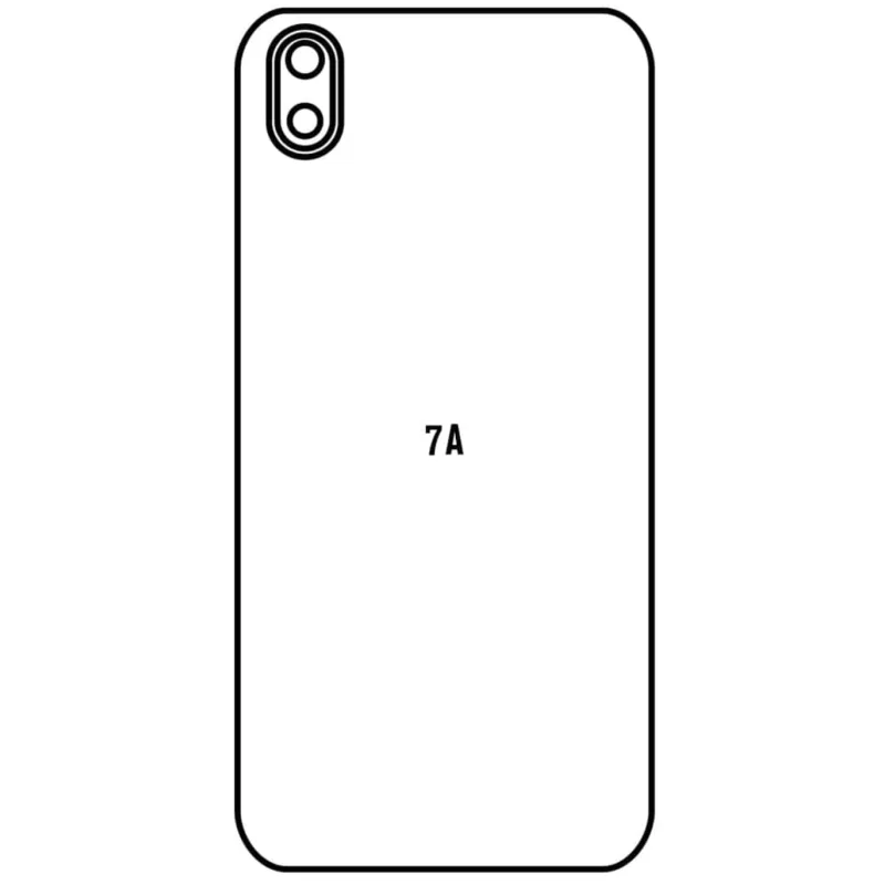 Ochranná fólia Sunshine Hydrogel pre Xiaomi Redmi 7A Variant:: zadná čirá