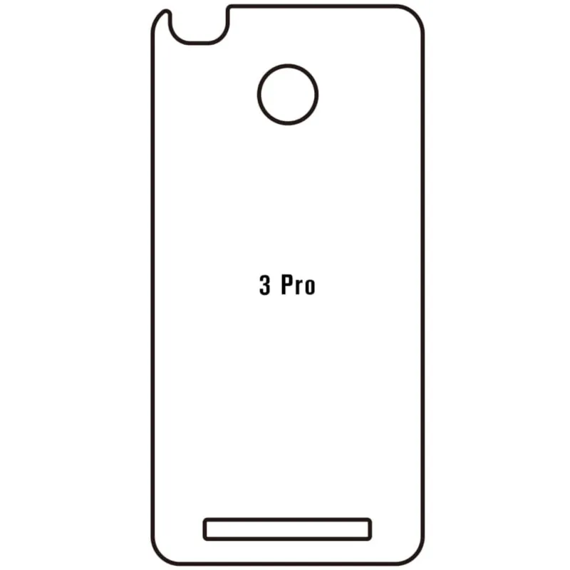 Ochranná fólia Sunshine Hydrogel pre Xiaomi Redmi 3 Pro Variant:: zadná čirá