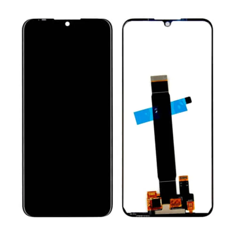 Motorola Moto E6 Plus - LCD displej + Dotykové sklo Farba: Čierna