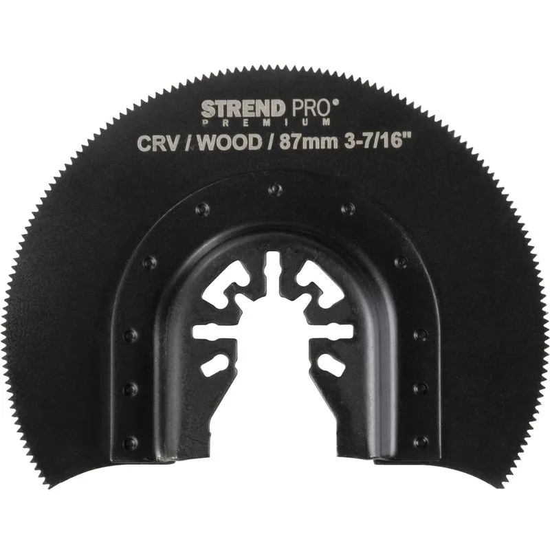 Pílový list Strend Pro RS-W007 – polkruh, 87 mm, na multibrúsku