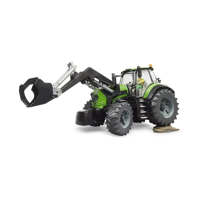 Bruder 3161 Traktor Deutz-Fahr 8280 TTV s čelným nakladačom